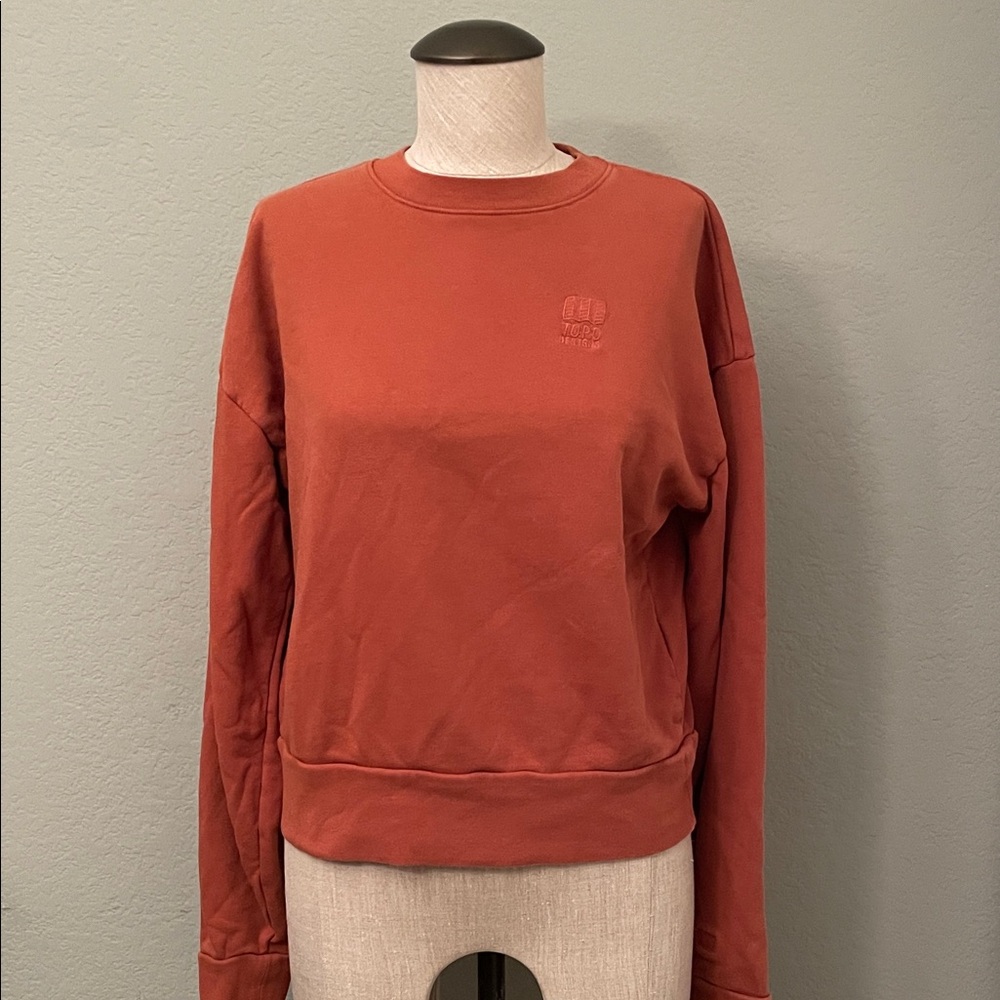 Topo Designs Terracotta Crew Sweatshirt